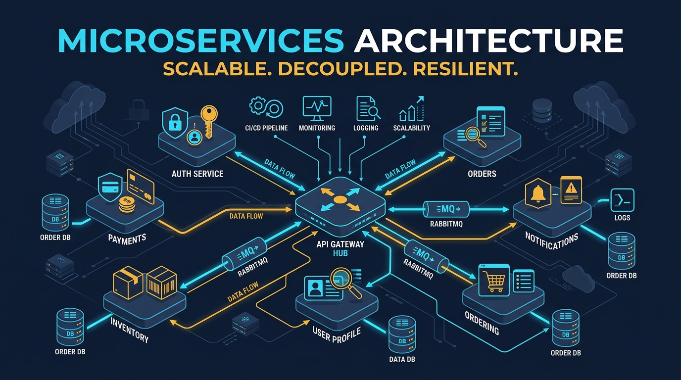 Microservices Architecture: Types, Subtypes, and Design Patterns Matrix
